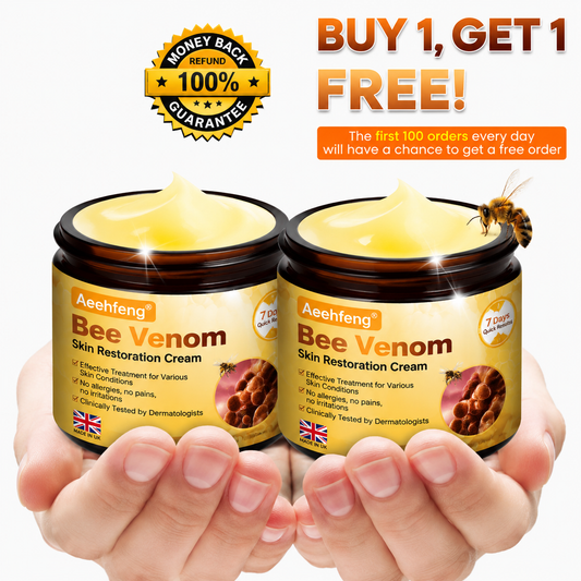 🔥 LAST DAY 80% OFF🔥 Aeehfeng® Bee Venom Skin Restoration Cream